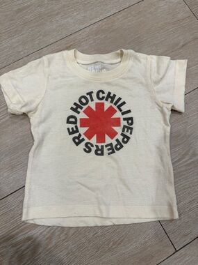 Red Hot Chili Peppers Cream Kids Graphic Tee